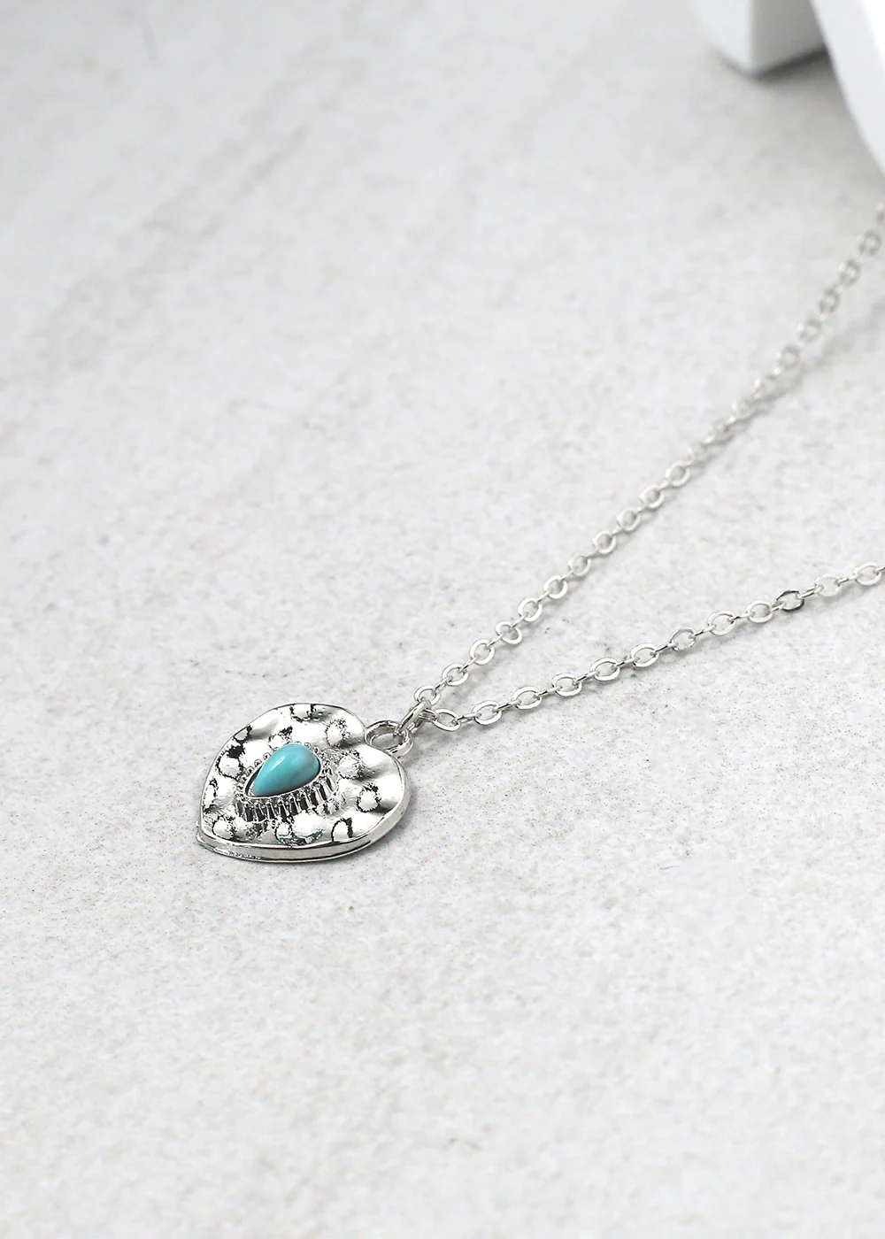 Heart with Stone Necklace - Image 2