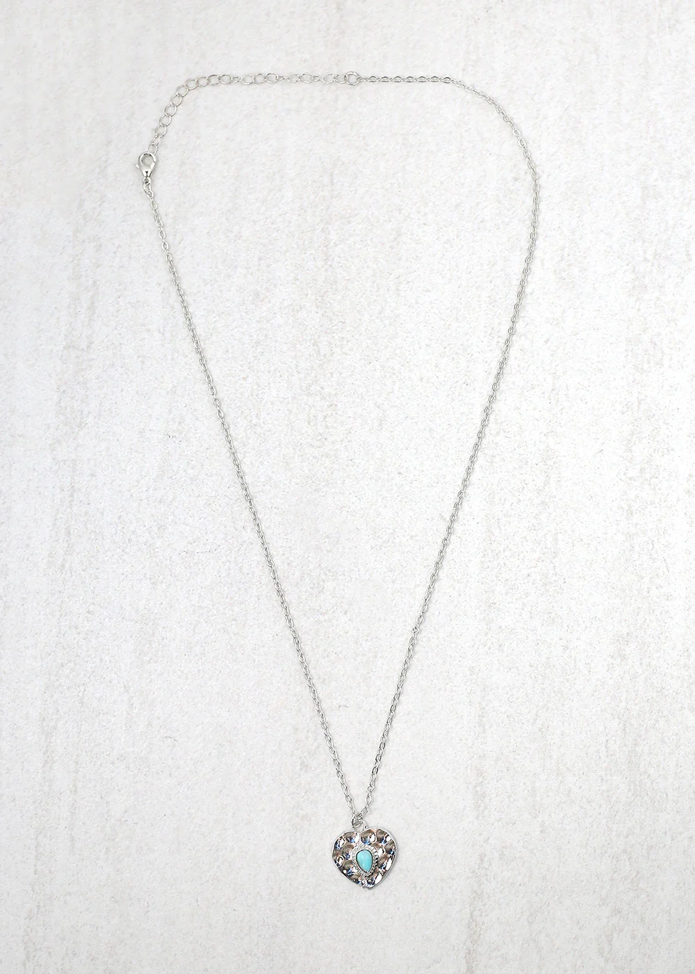 Heart with Stone Necklace - Image 3