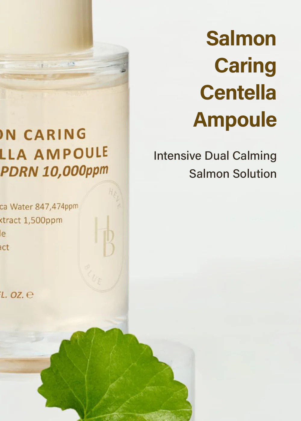 Heveblue Salmon Caring Centella Ampoule 30ml - Image 2
