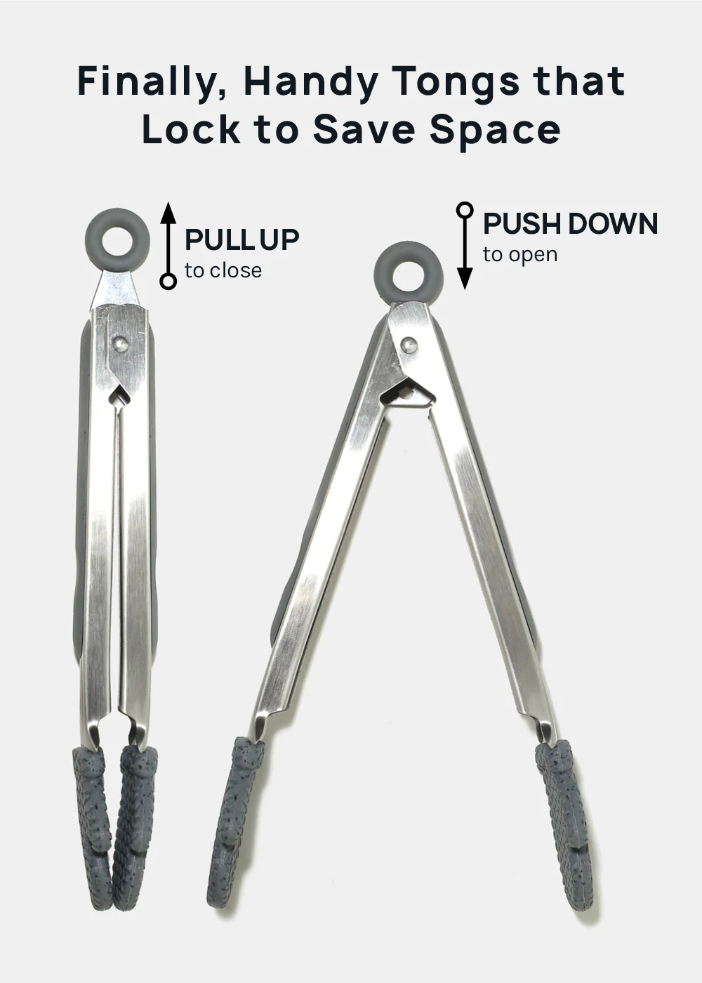Holiday Mitten Silicone Tongs - Image 5