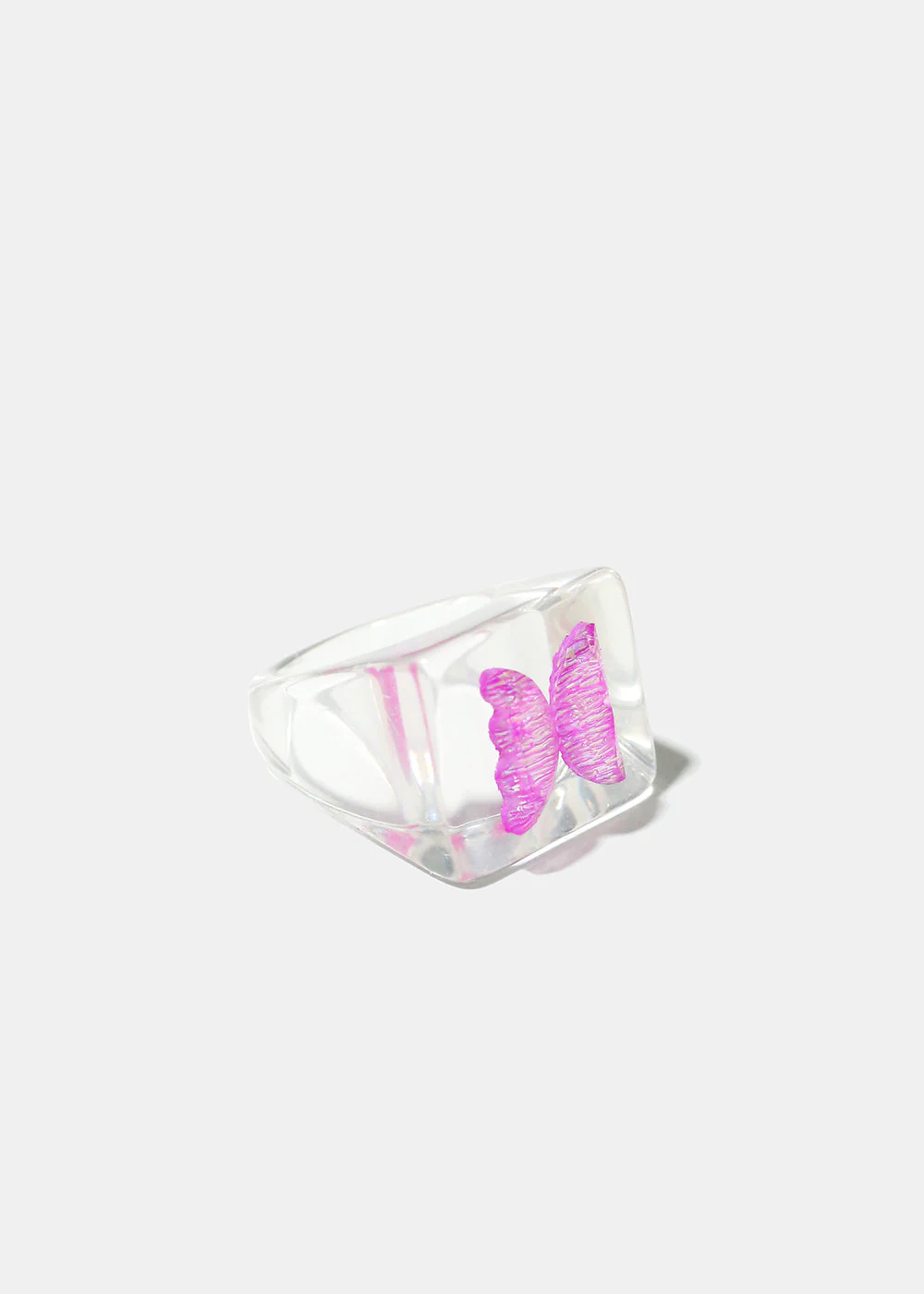 Holo Butterfly Squared Ring - Image 3