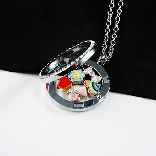I Heart U Multi Locket Charm - Image 2