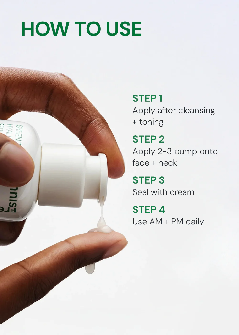 INNISFREE Green Tea Seed Hyaluronic Acid Serum 80ml - Image 9