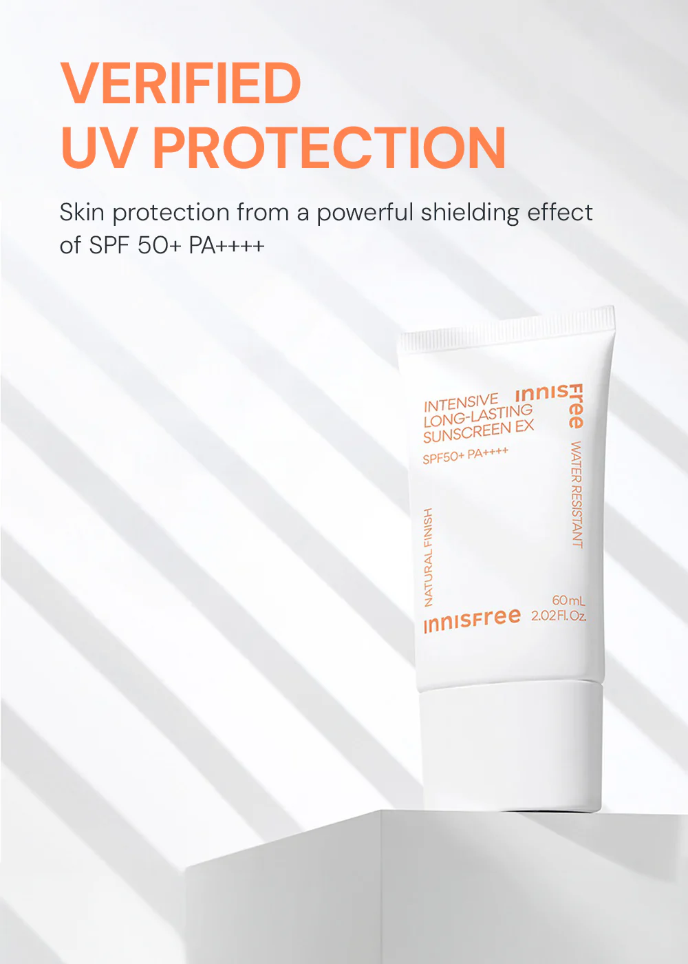 INNISFREE Intensive Long Lasting Sunscreen 60ml - Image 5