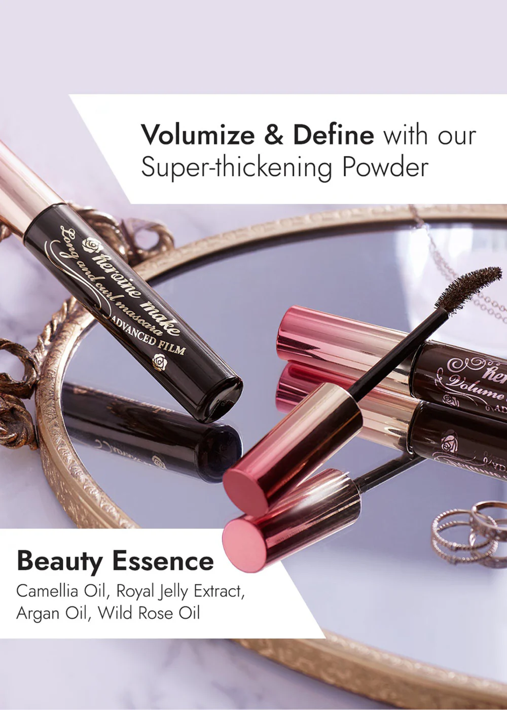 KissMe Heroine Make Volume & Curl Mascara Advanced Film - Image 2