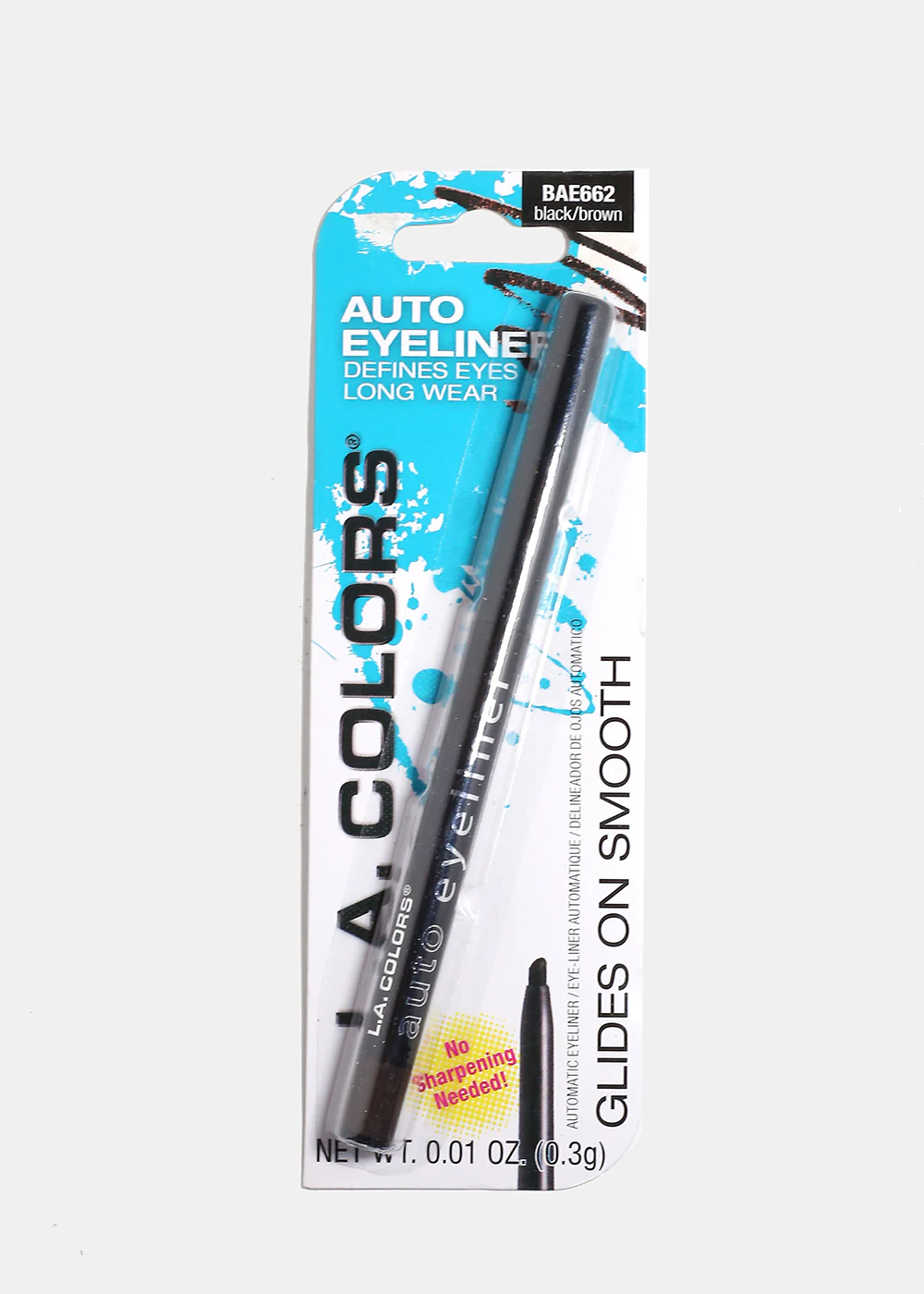 L.A. Colors - Eyeliner Pencil - Black Brown - Image 2