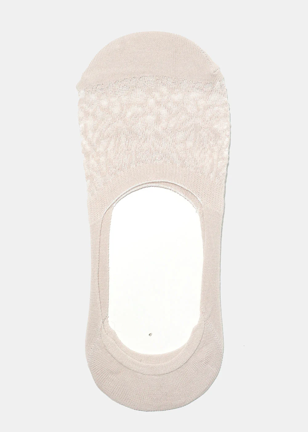 Lace Solid Color No Show Socks - Image 3