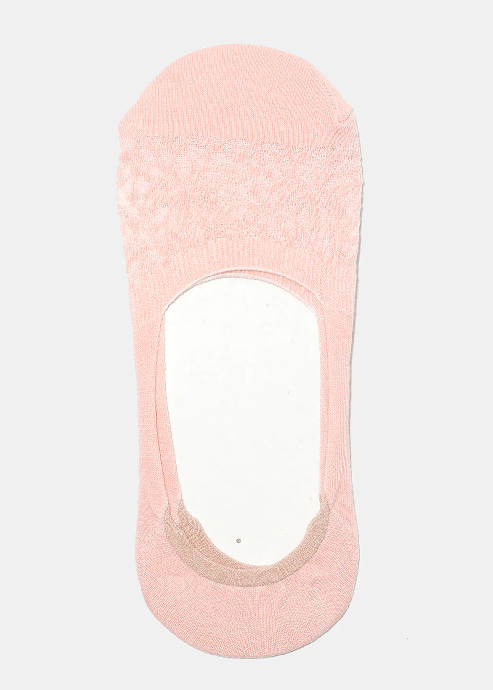 Lace Solid Color No Show Socks - Image 4