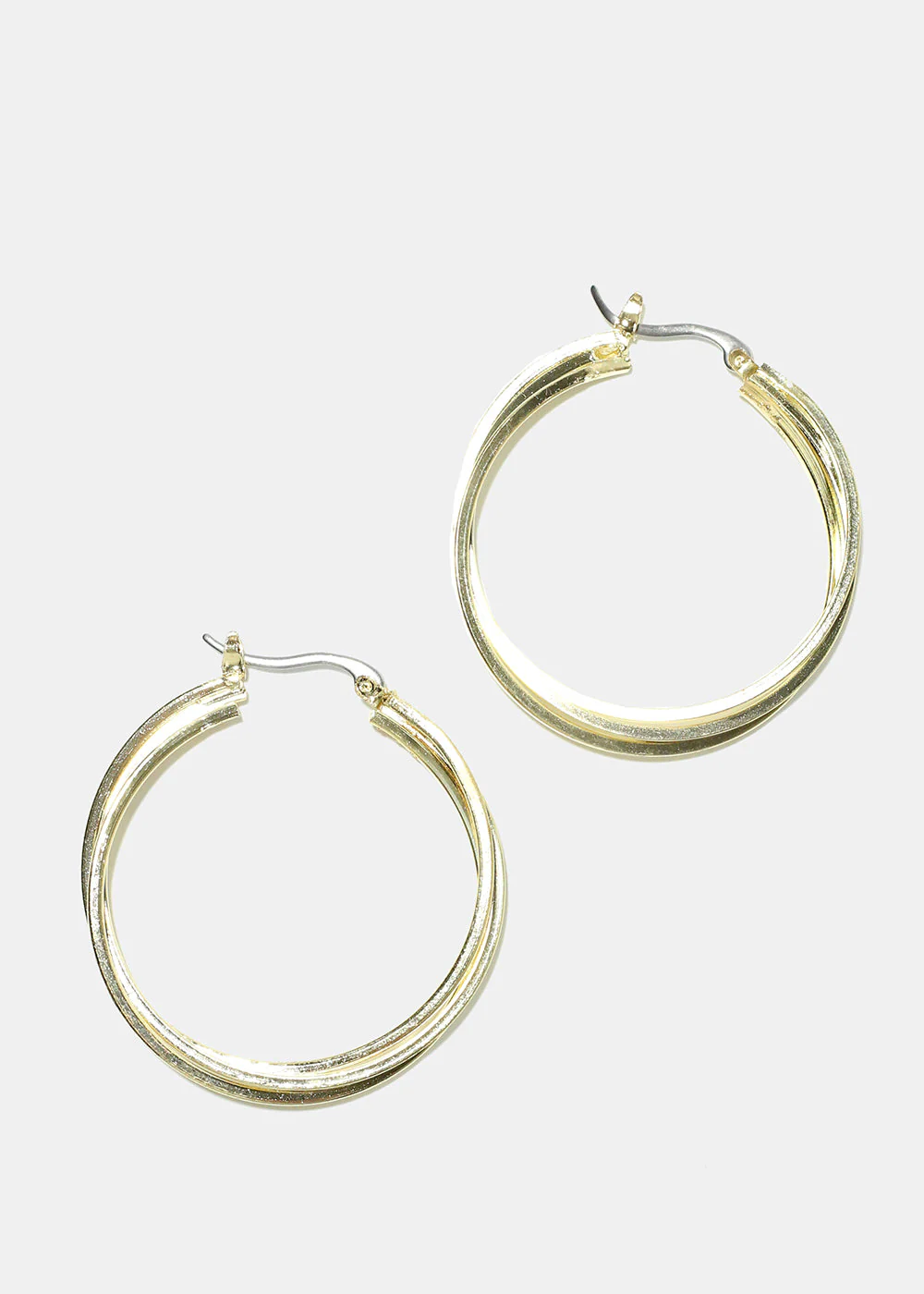 Layered Hoop Earrings - Image 2