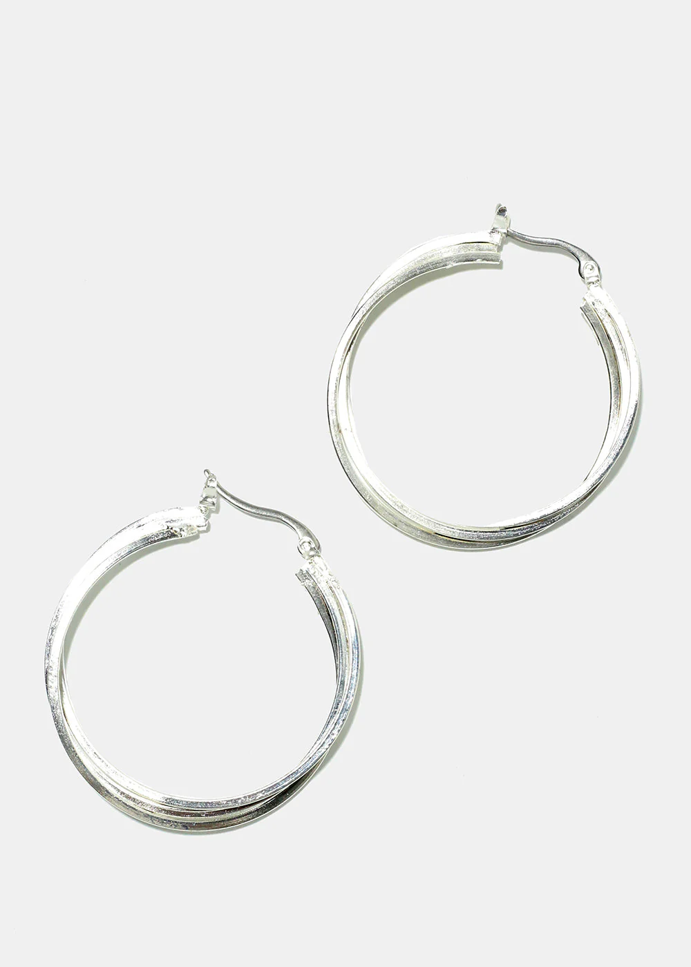 Layered Hoop Earrings - Image 3