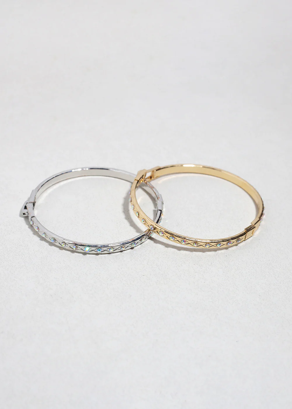 Luna Spark Rhinestone Bangle