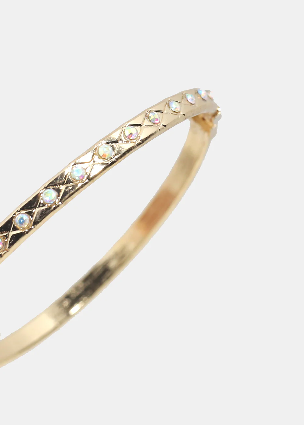 Luna Spark Rhinestone Bangle - Image 2