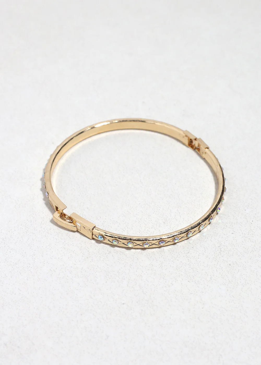 Luna Spark Rhinestone Bangle - Image 4