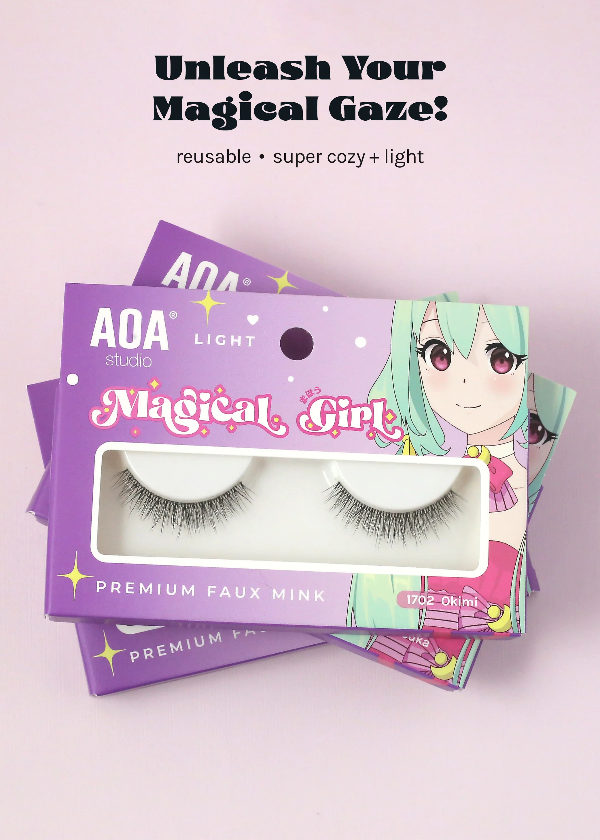Magical Girl Light Eyelashes – Okimi - Image 5