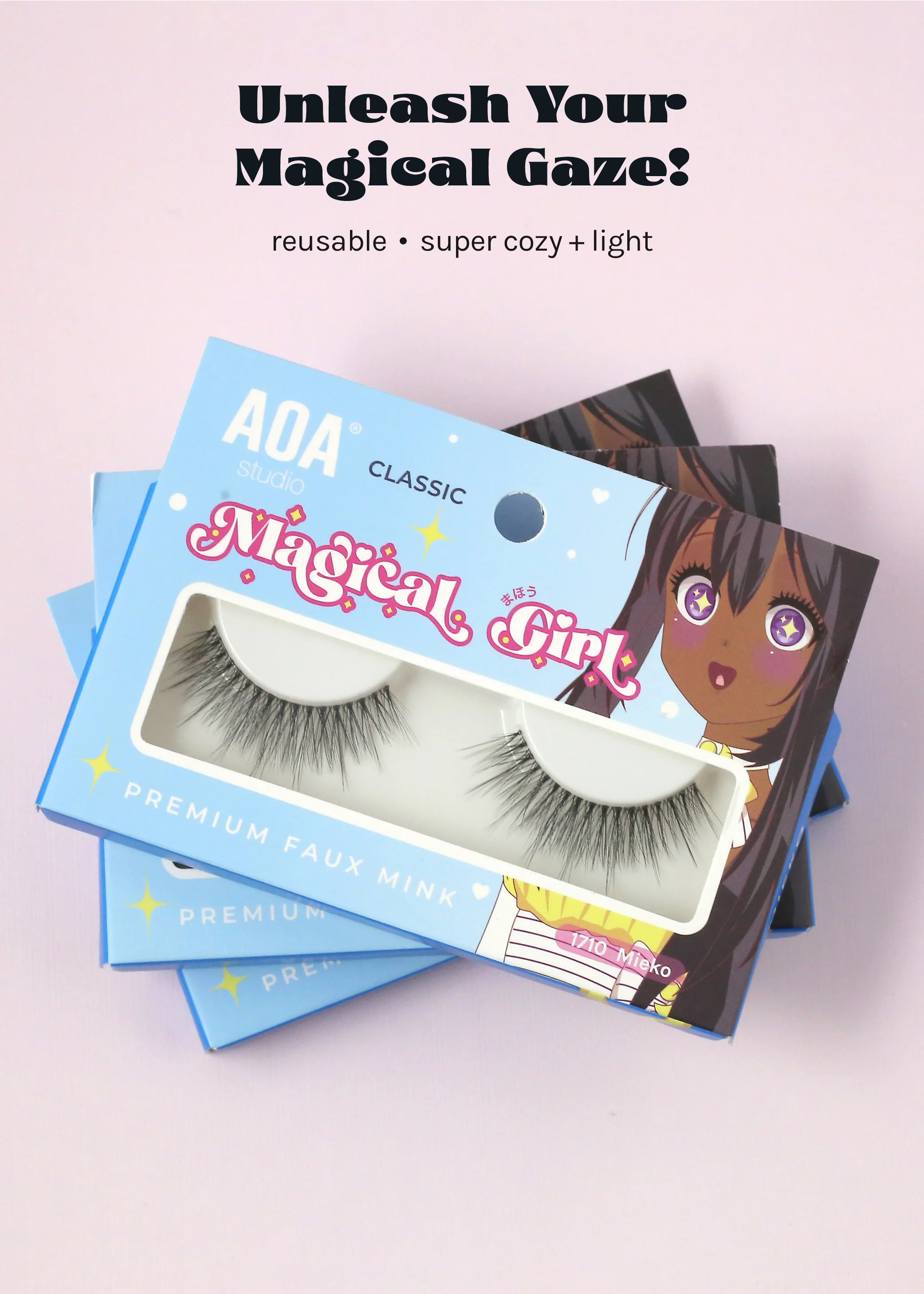 Magical Girl Classic Eyelashes – Mieko - Image 5