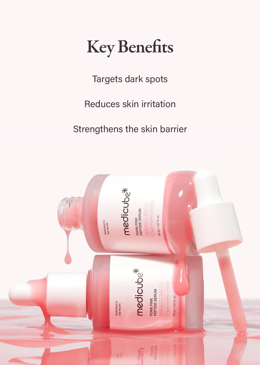 medicube PDRN Pink Peptide Serum 30ml - Image 3