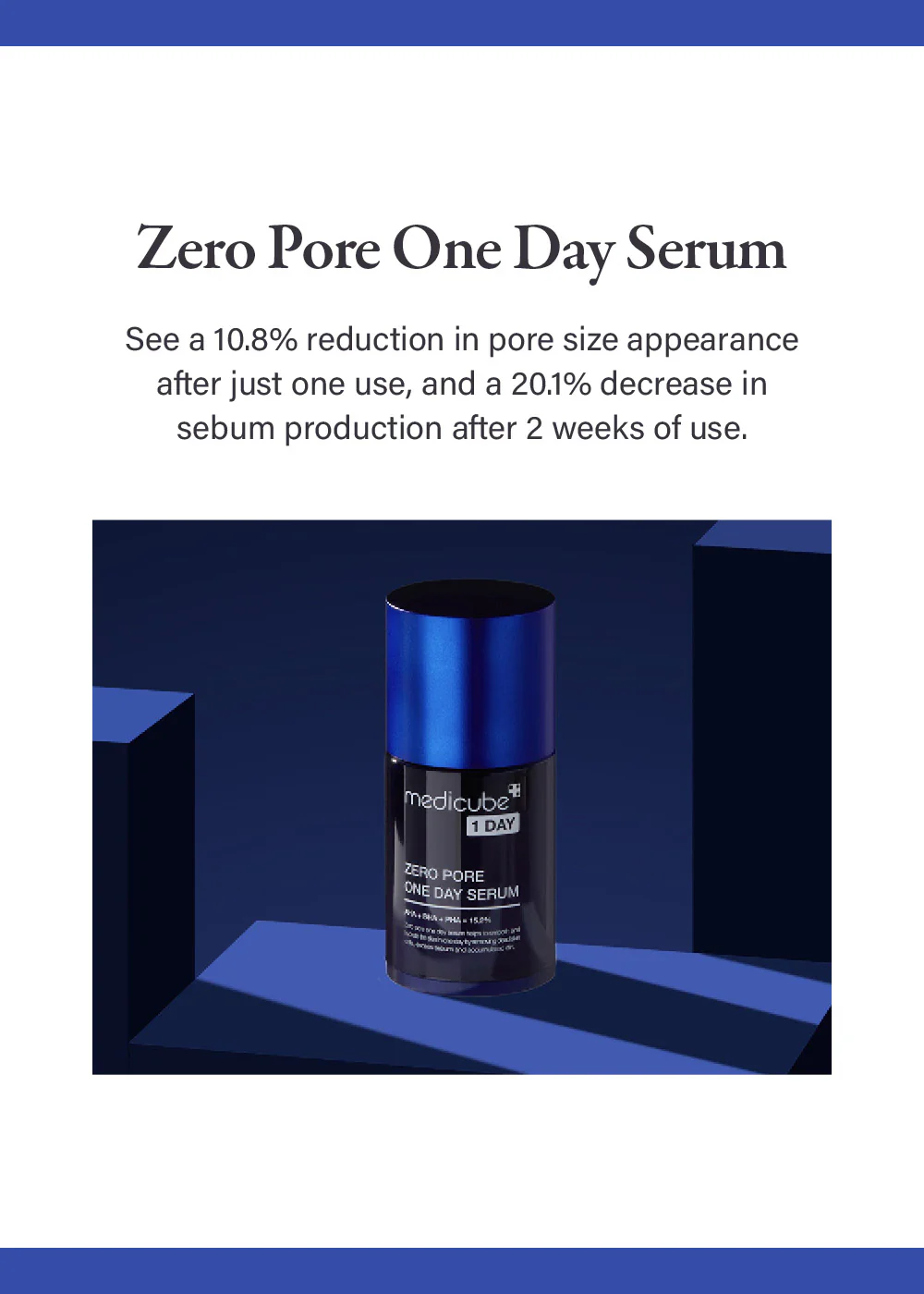 medicube Zero Pore One Day Serum 30ml - Image 2