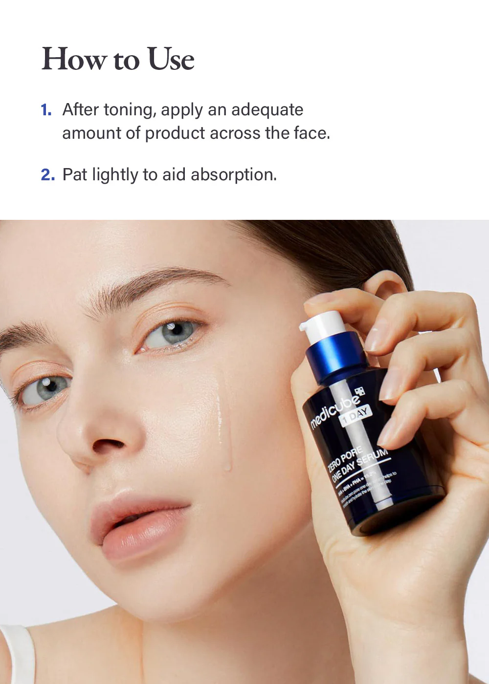 medicube Zero Pore One Day Serum 30ml - Image 5