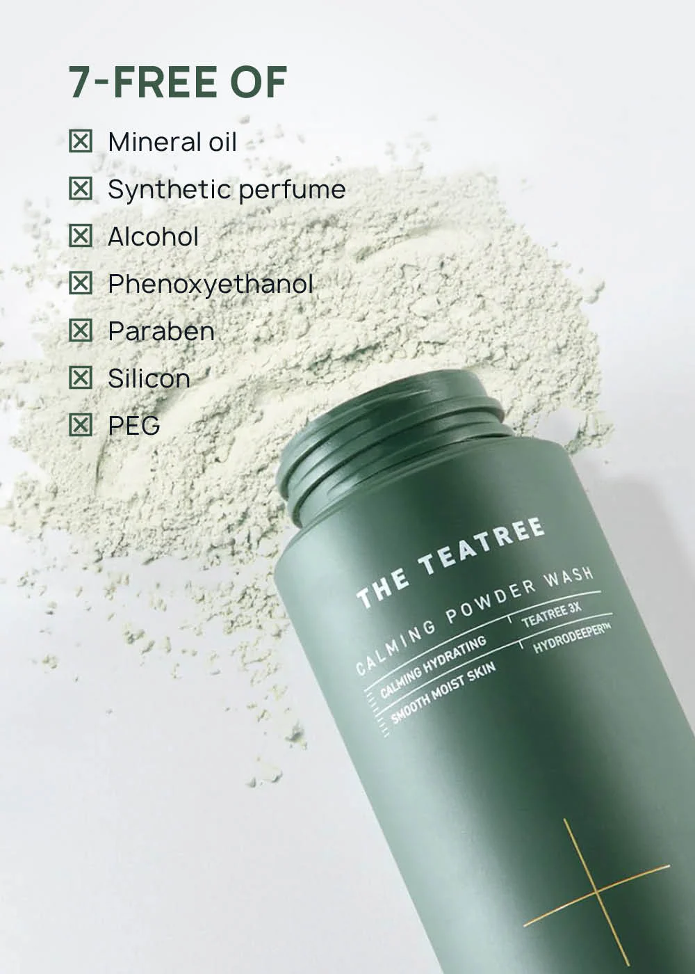 MEDIHEAL The Teatree Calming Powder Wash 50g - Image 5