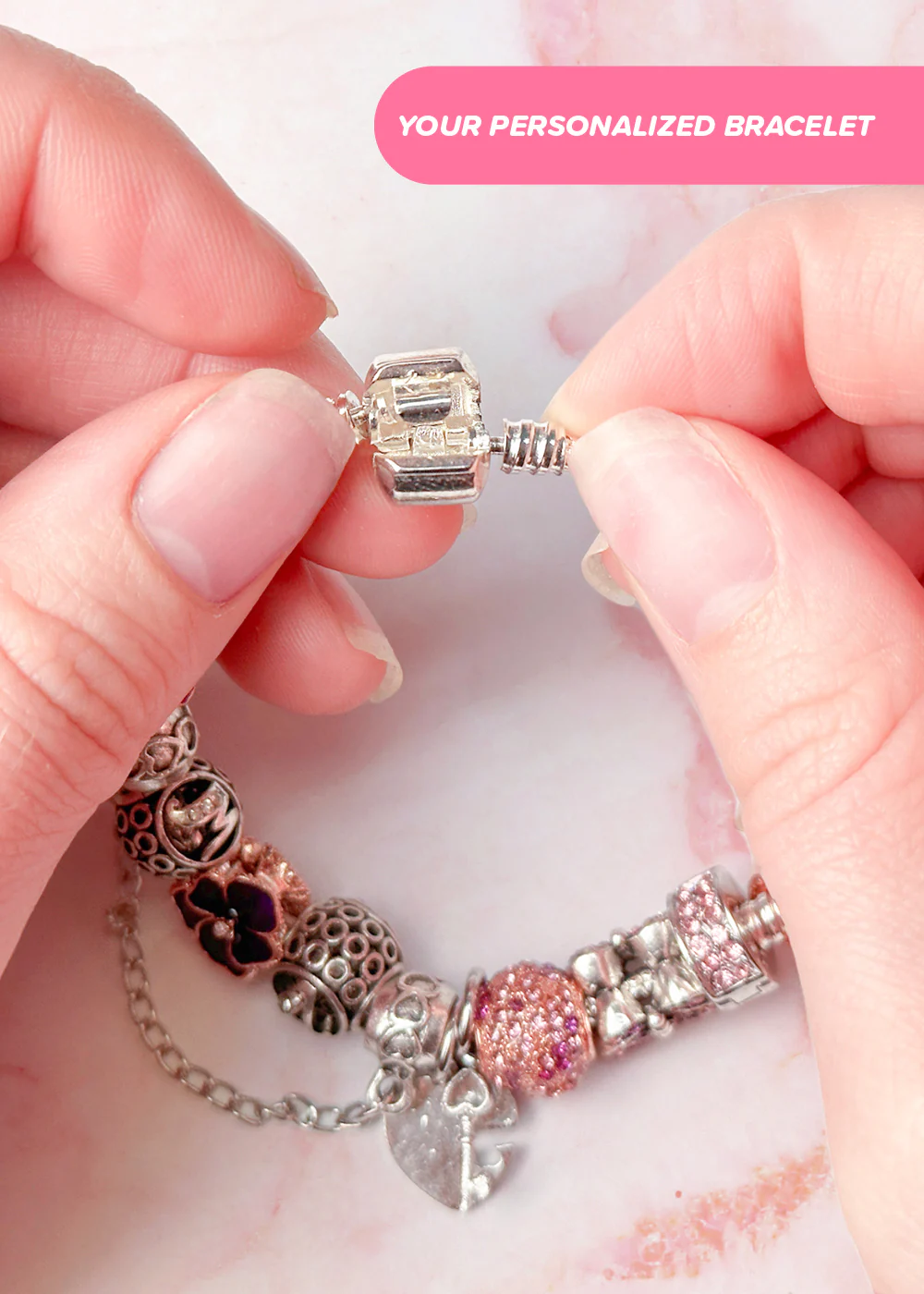 Miss A Bead Charm - Flowers - Image 4
