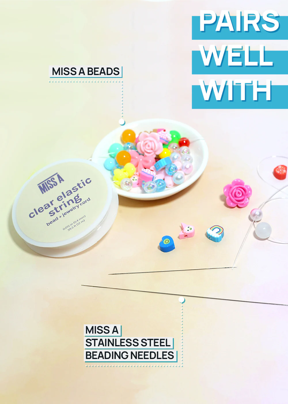 DIY Jewelry Making- Miss A Clear Elastic String - Image 6