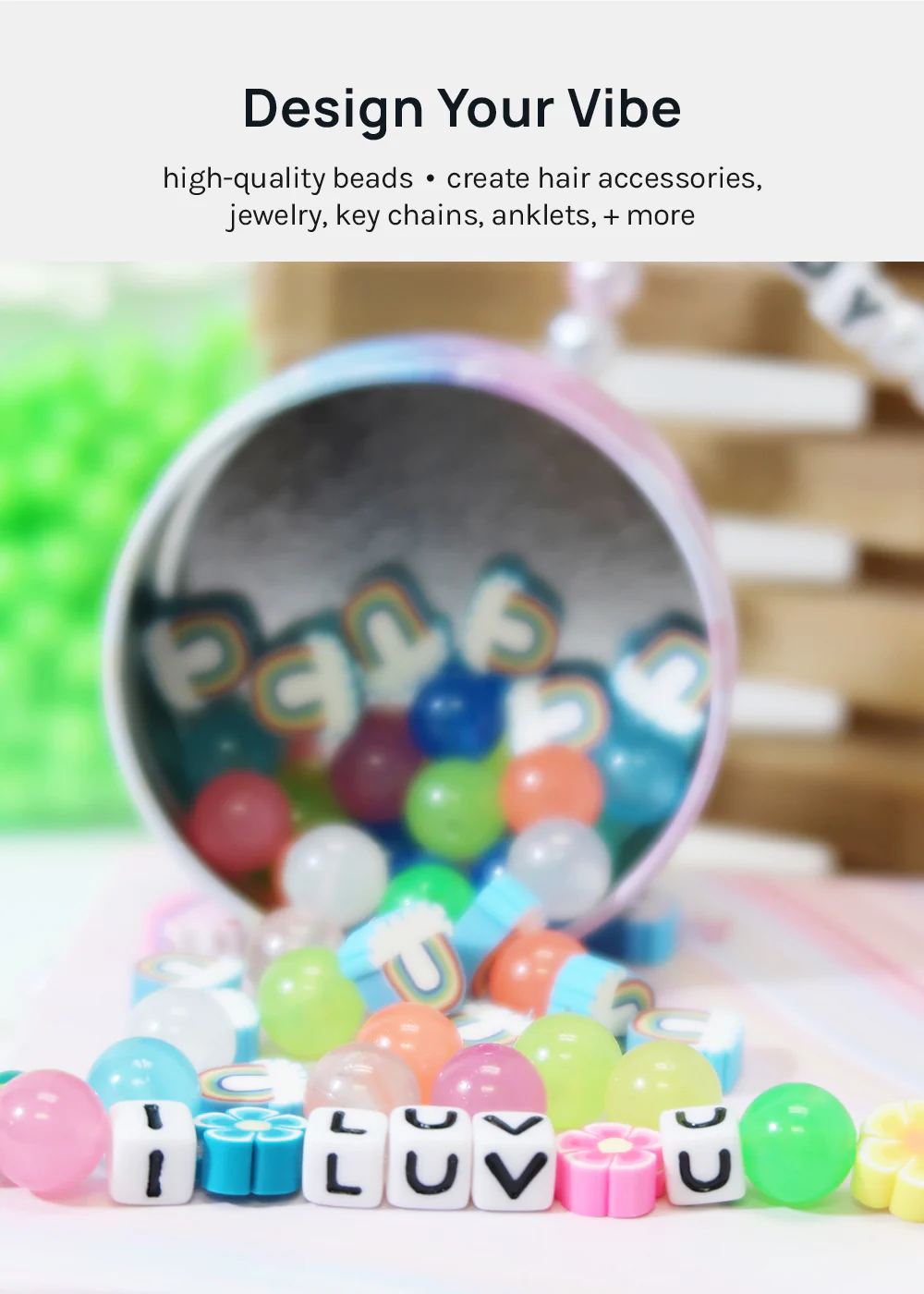 DIY Jewelry Making- Miss A Holographic Beads - Image 2