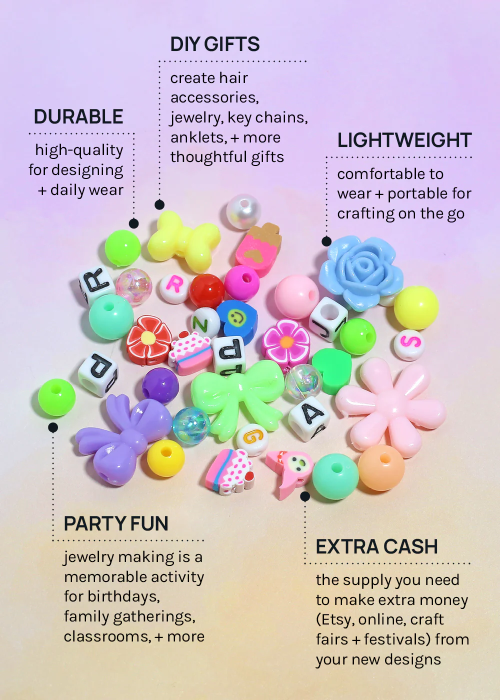 DIY Jewelry Making- Miss A Holographic Beads - Image 4