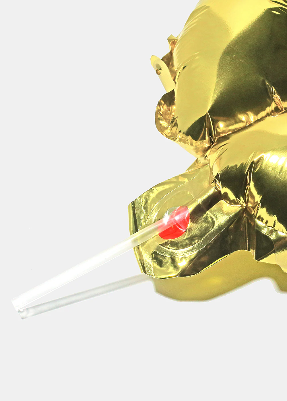 Official Key Items Party Balloons- Gold Letters - Image 7