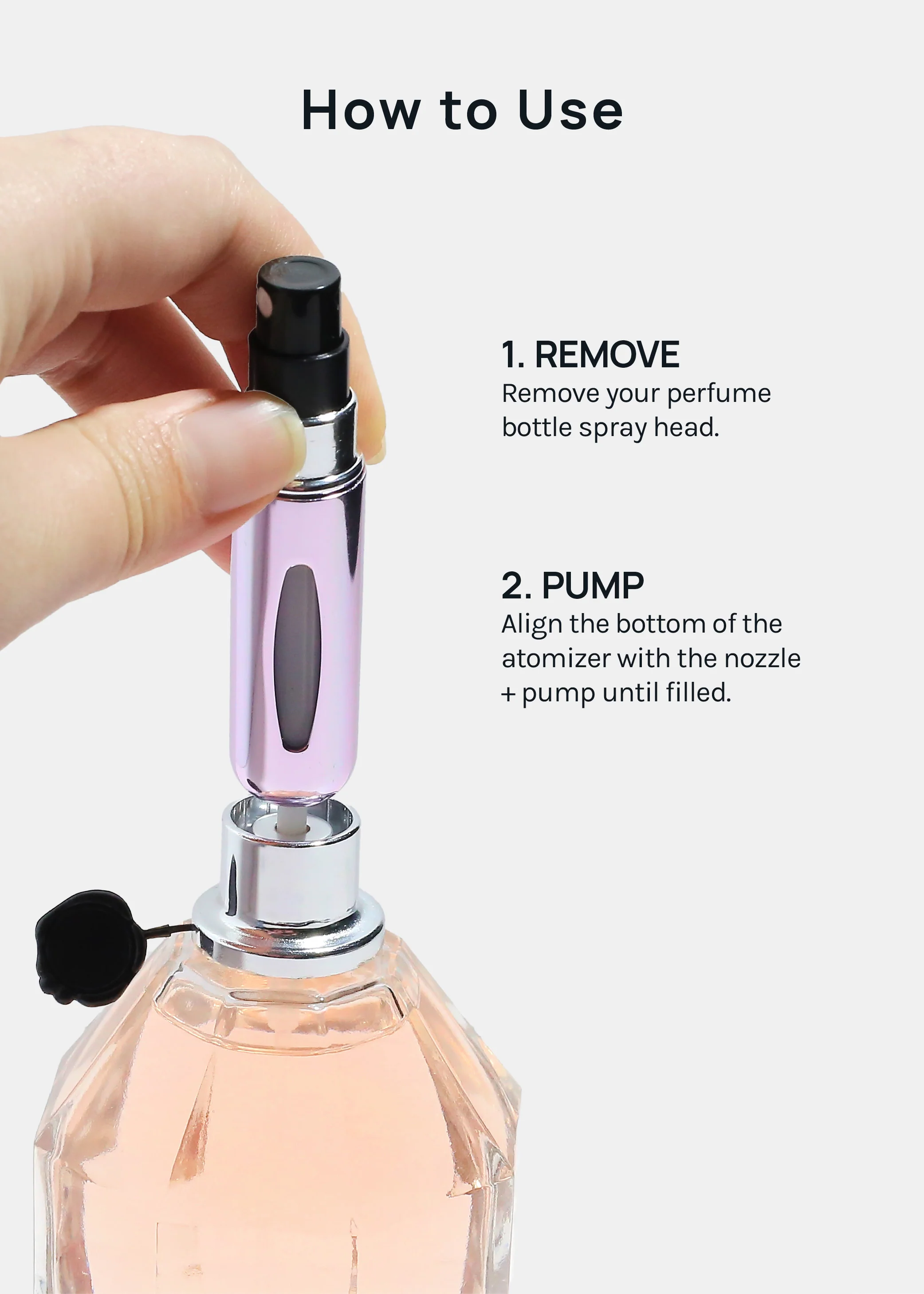 Miss A Refillable Perfume Atomizers – Value Set - Image 5