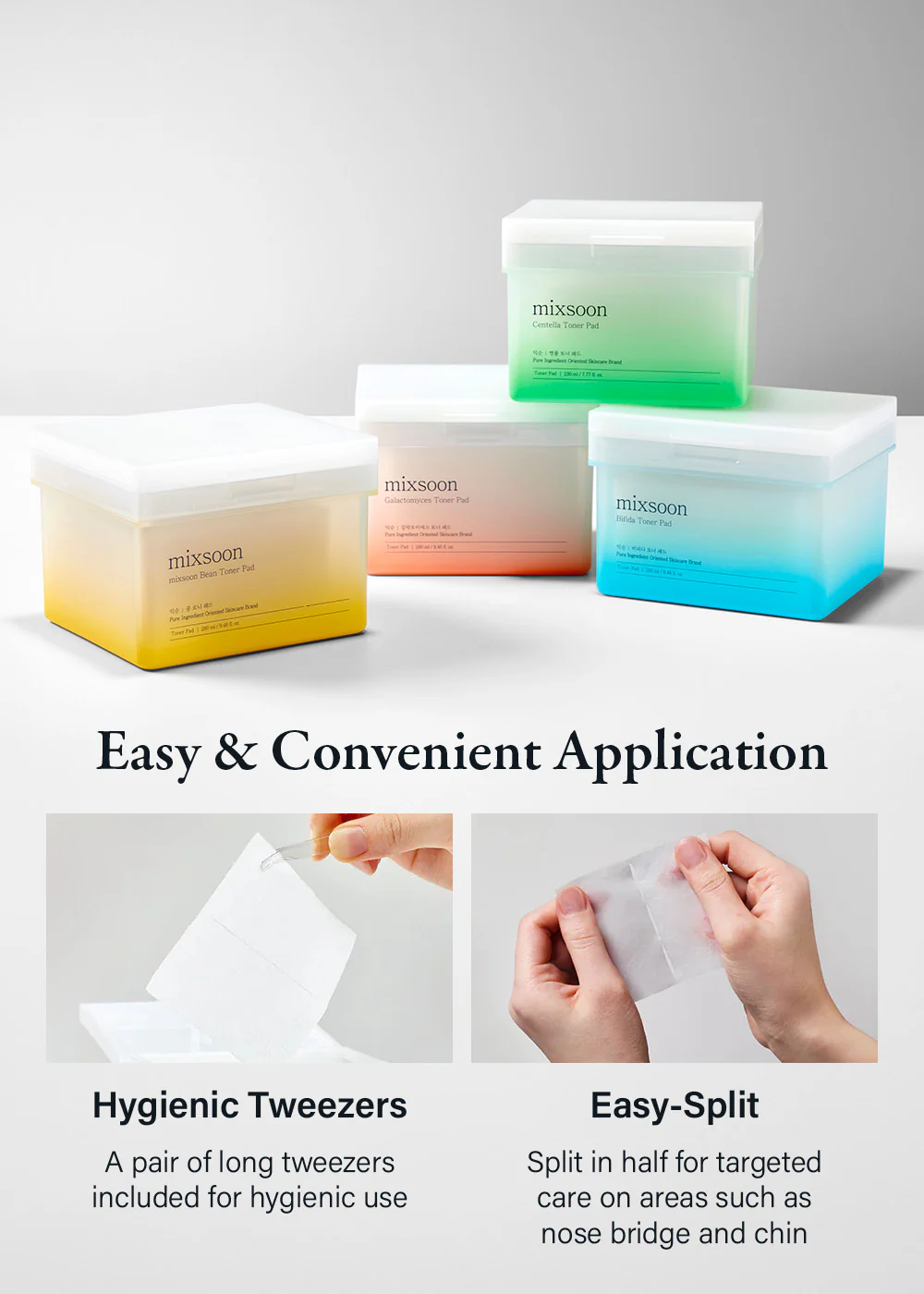 mixsoon Square Toner Pads - Image 2
