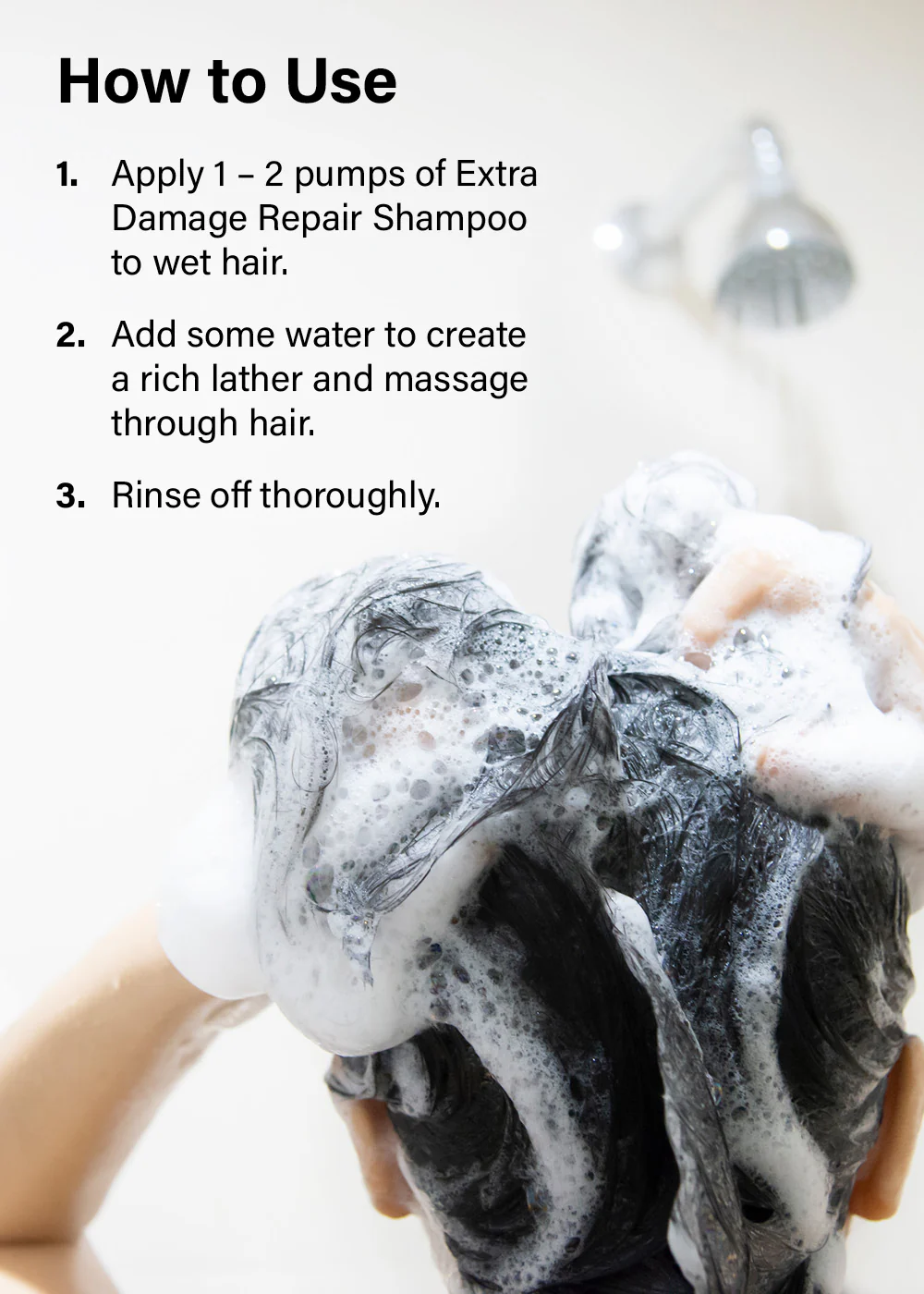 Moist Diane Perfect Beauty Extra Damage Repair Shampoo 450ml - Image 5