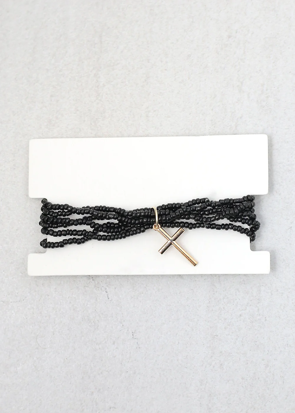 Layered Cross Bracelet - Image 2