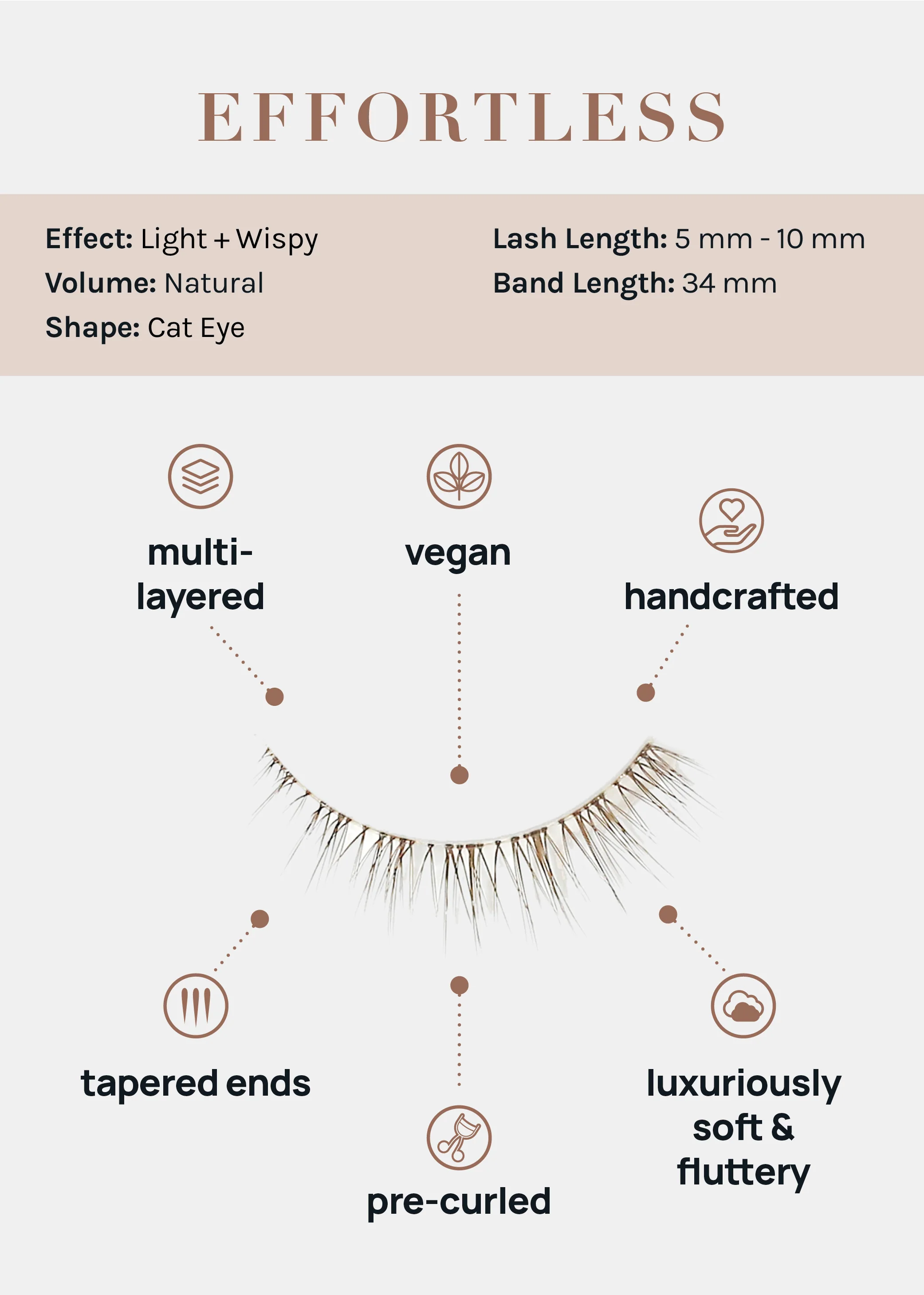 Nearly Naked Lashes – Effortless - Image 4