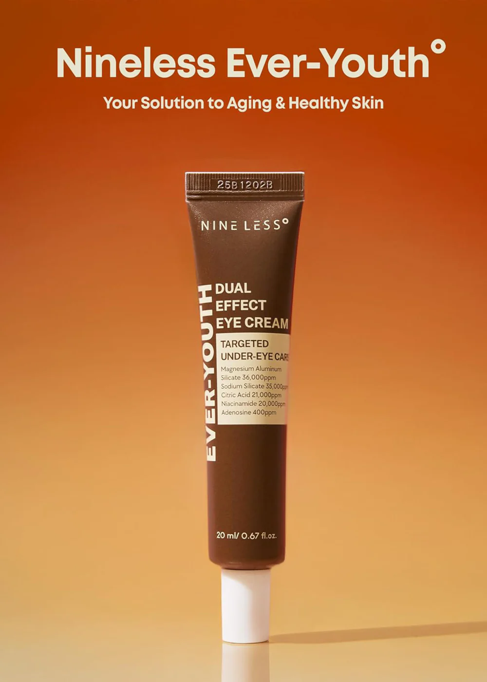 NINELESS Ever-Youth Dual Effect Eye Cream 20ml - Image 2