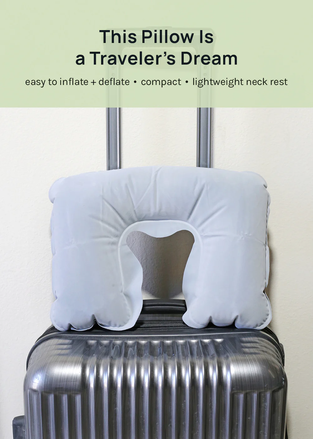 Official Key Items Inflatable Travel Pillow - Image 2