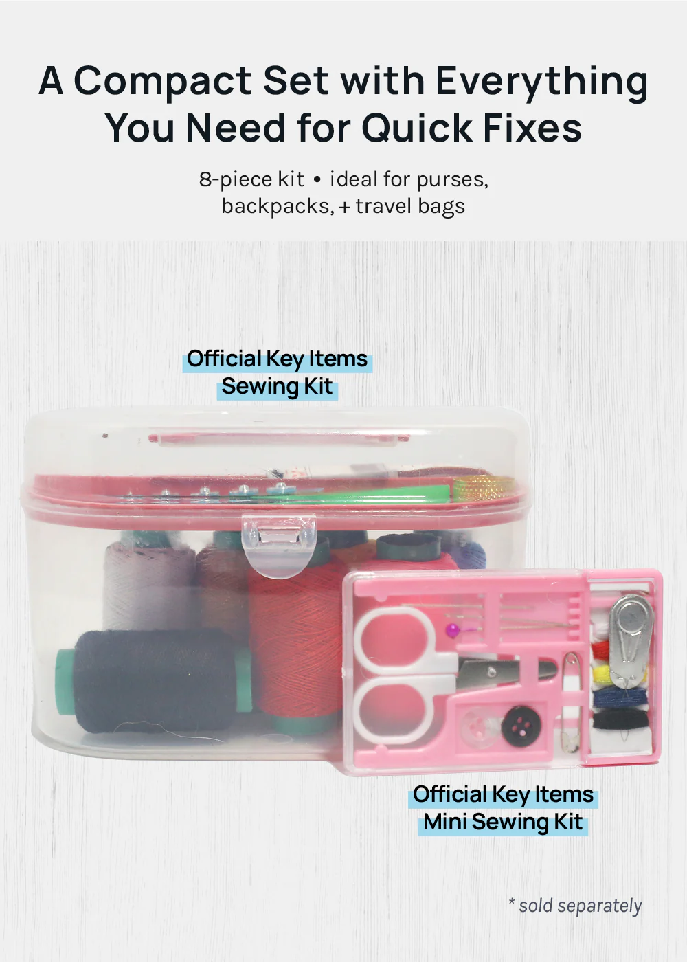 Official Key Items Mini Sewing Kit - Image 3
