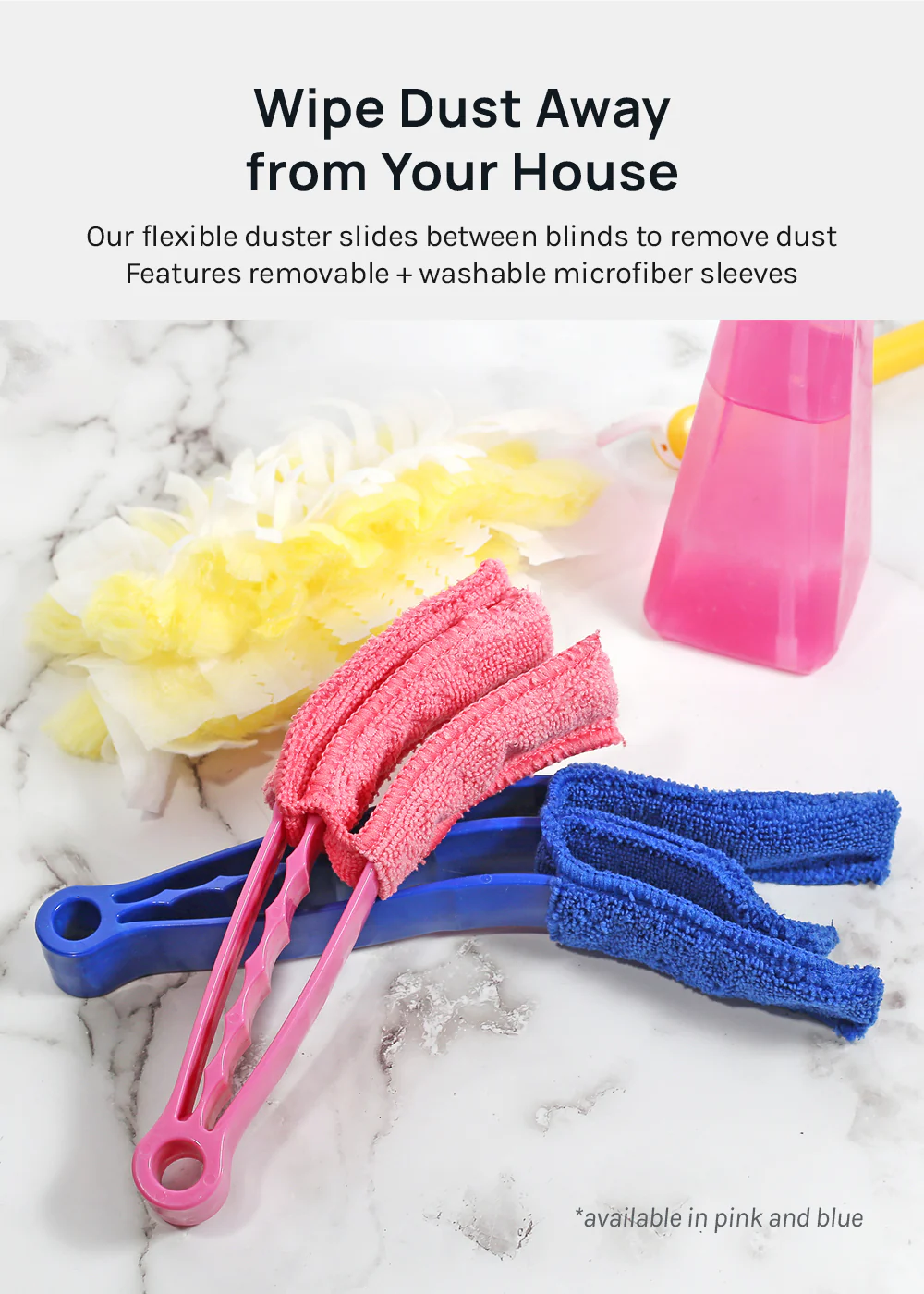Official Key Items Blind Duster - Blue - Image 3