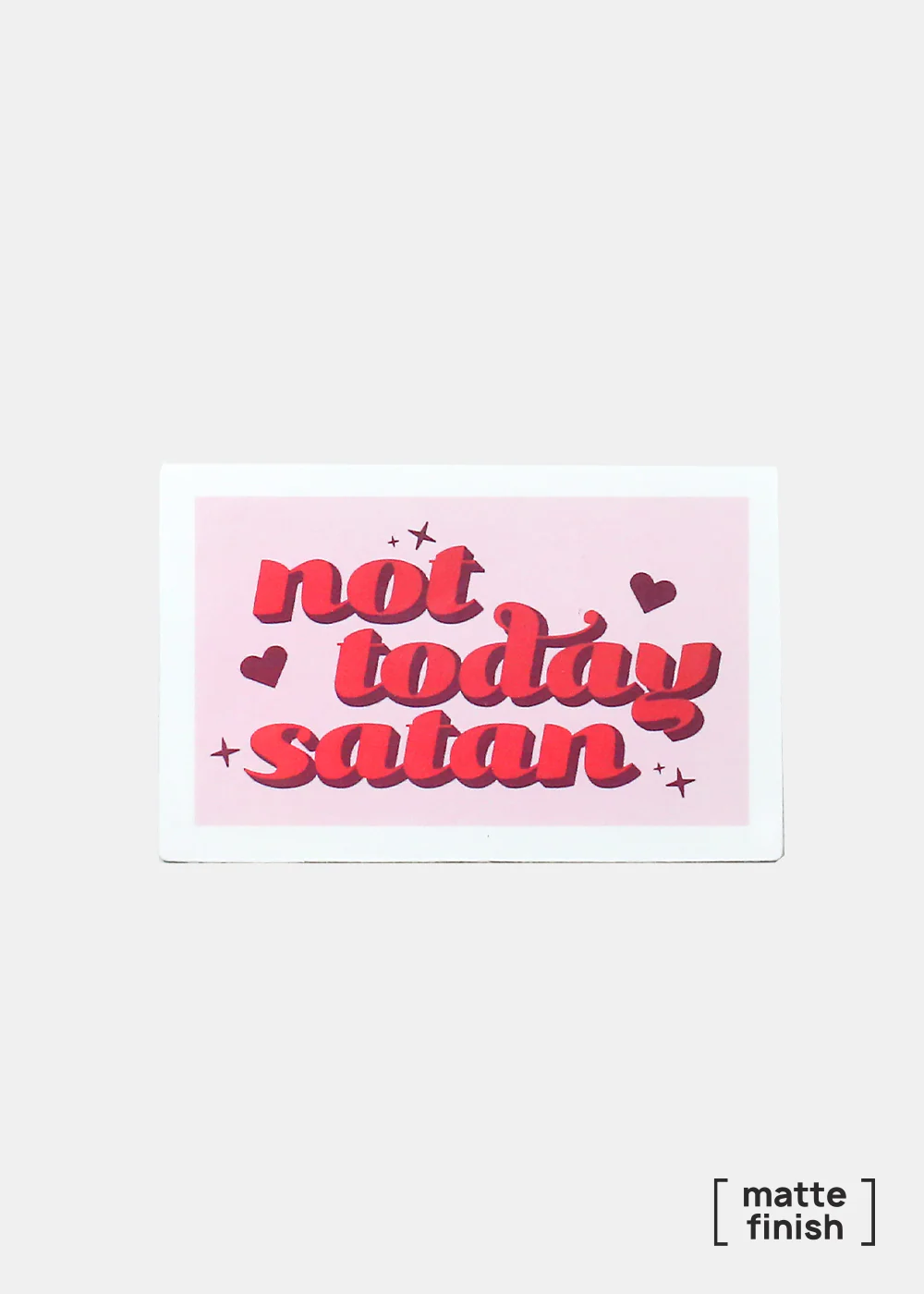 Official Key Items Sticker - Not Today Satan