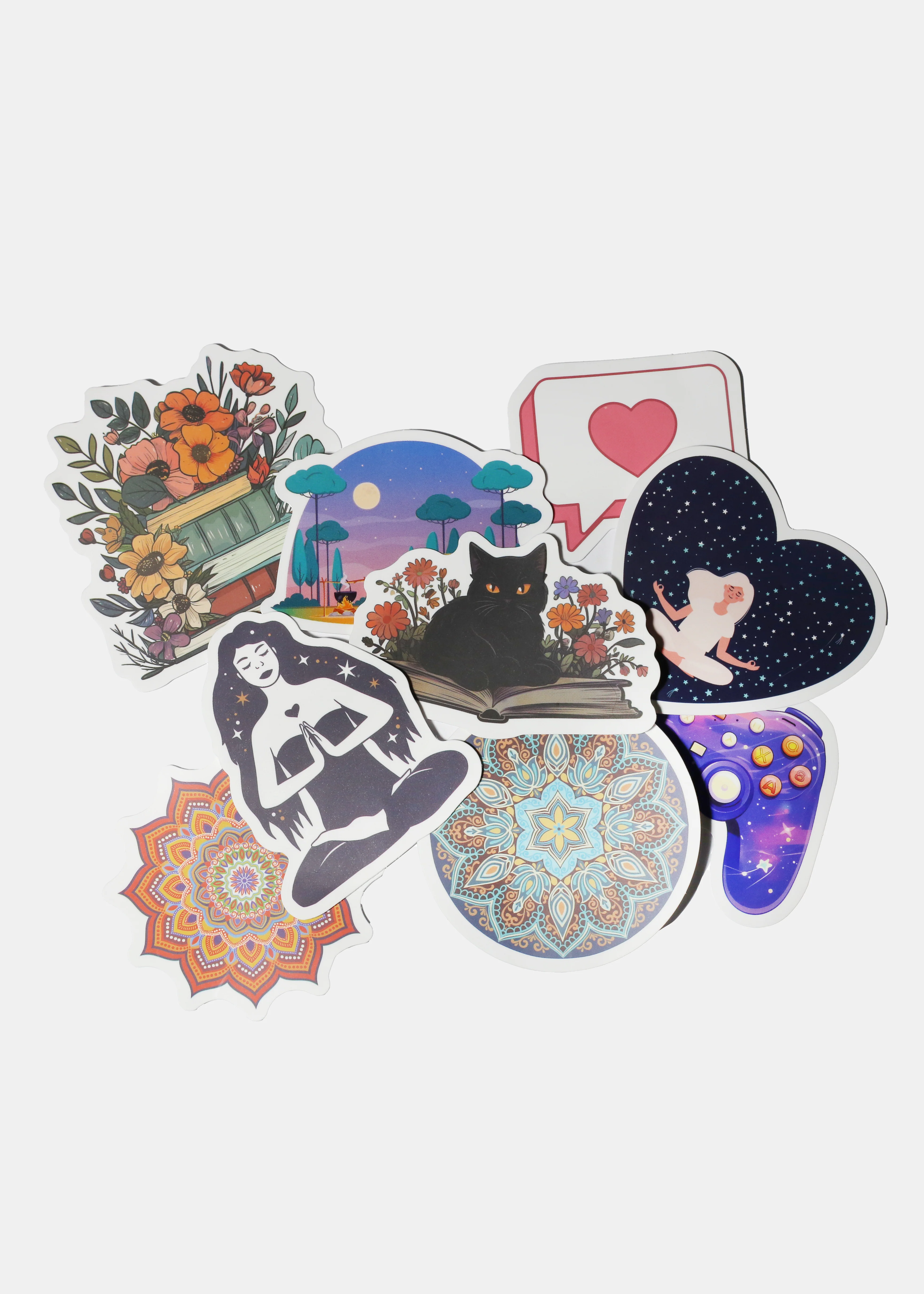 Official Key Items Sticker - Orange Rangoli - Image 2