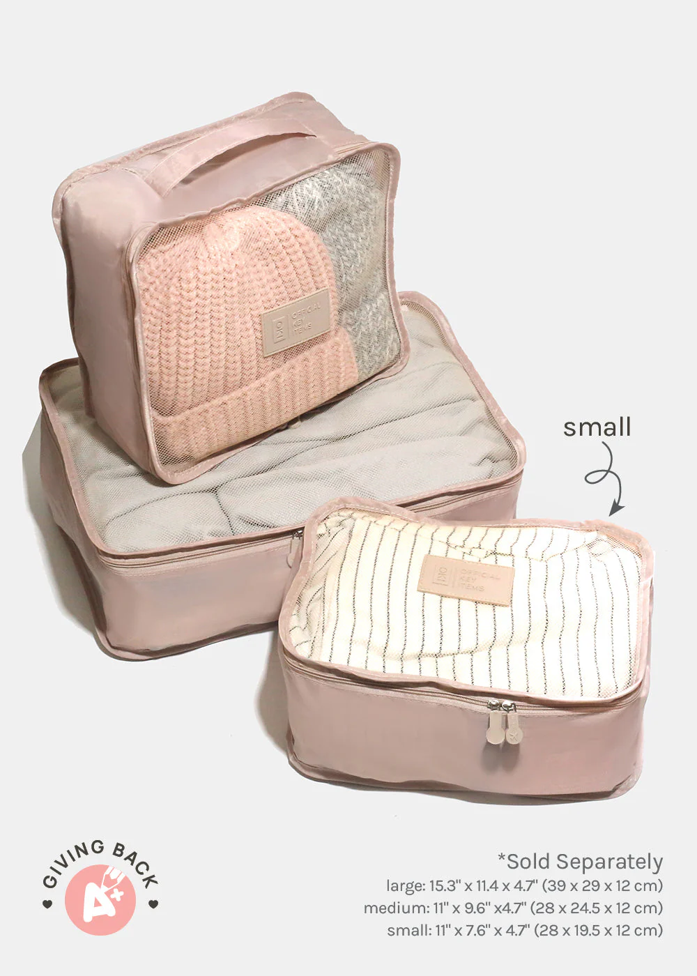 Official Key Items Travel Packing Cube- Large - Image 4
