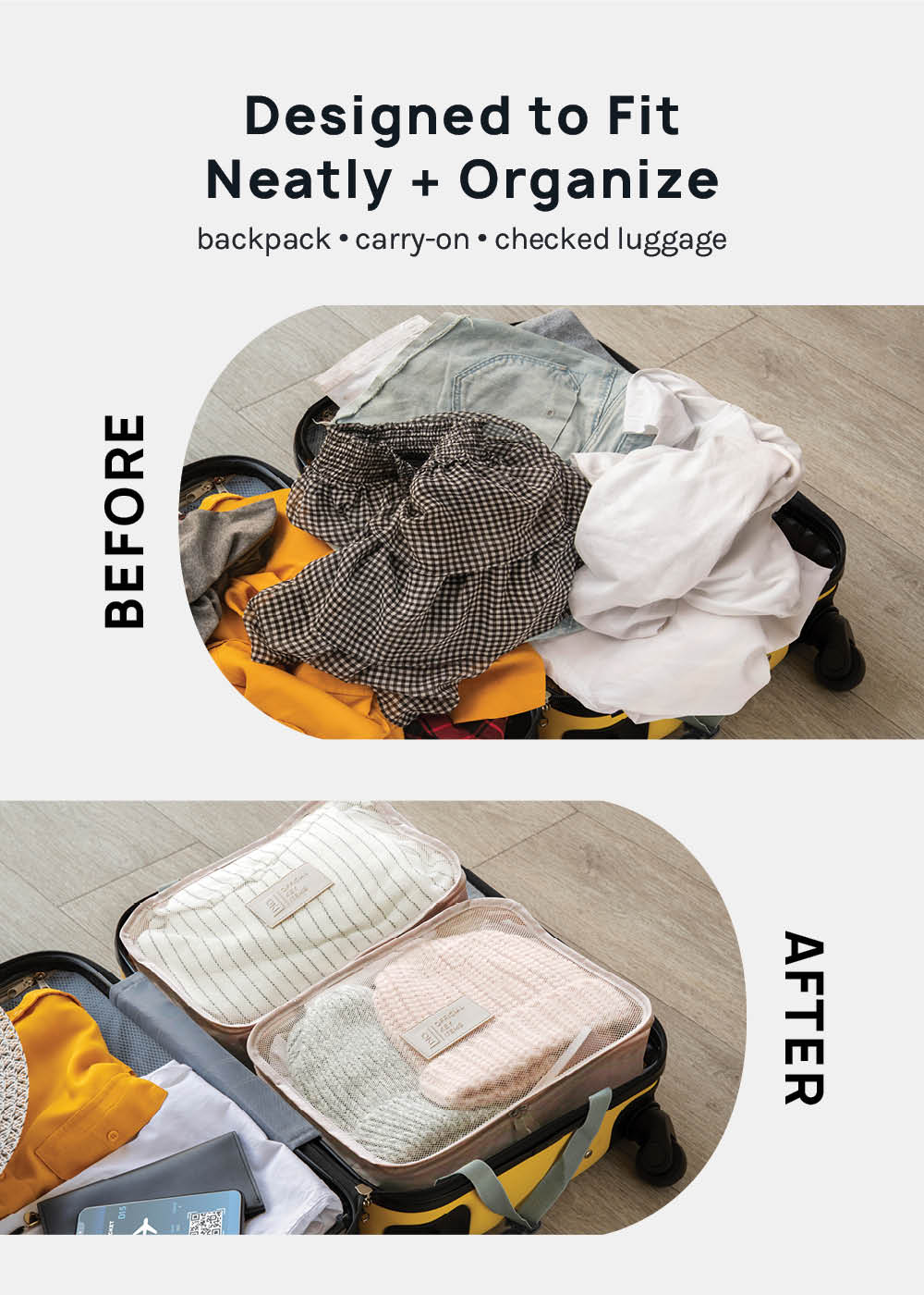 Official Key Items Travel Packing Cube- Medium - Image 2
