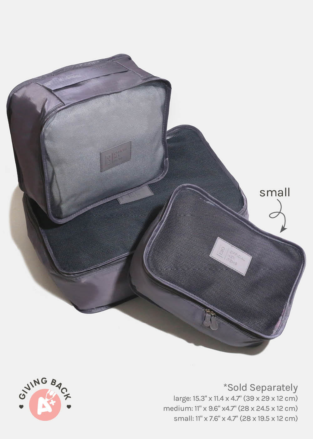 Official Key Items Travel Packing Cube- Medium - Image 4