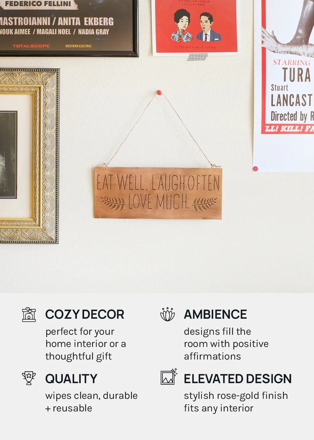 Official Key Items Wall Decor: Eat Well - Image 4
