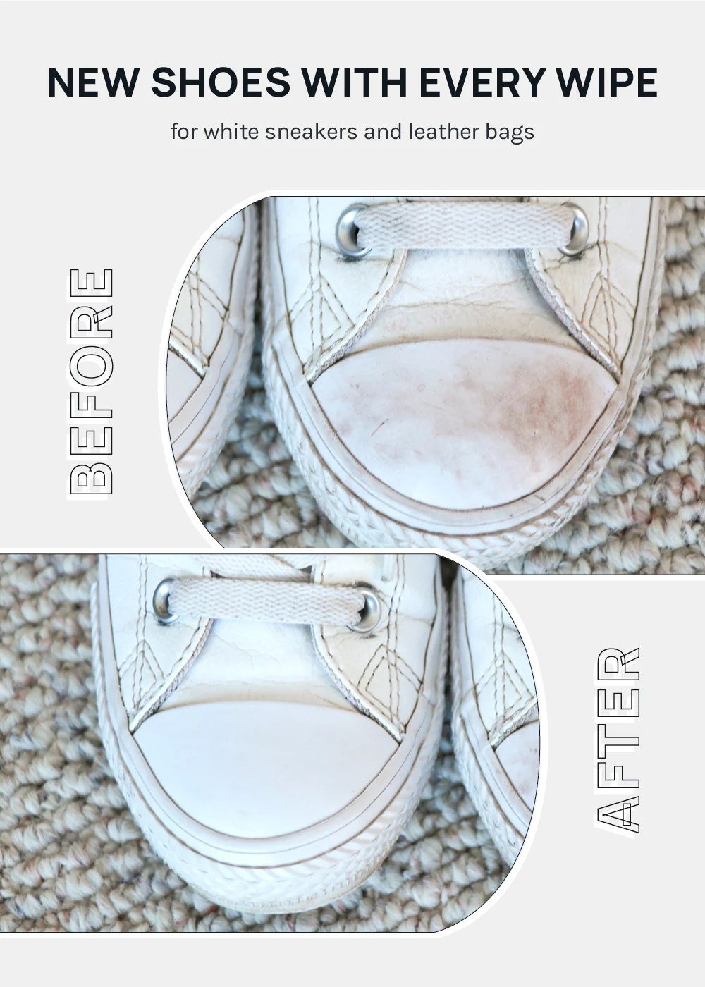 Official Key Items White Sneaker Cleaning Wipes - Image 3
