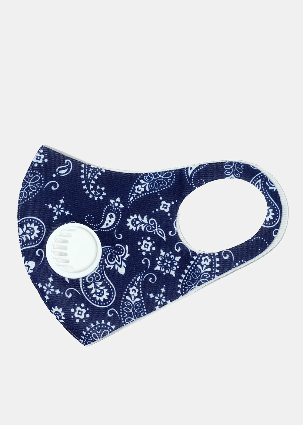 Paisley Print Face Mask with Double Dust Filter - Image 5