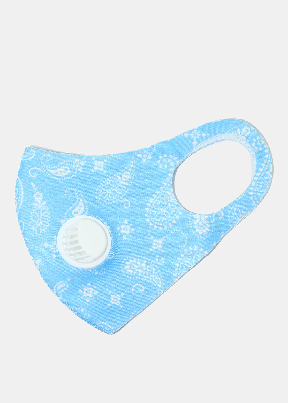 Paisley Print Face Mask with Double Dust Filter - Image 8