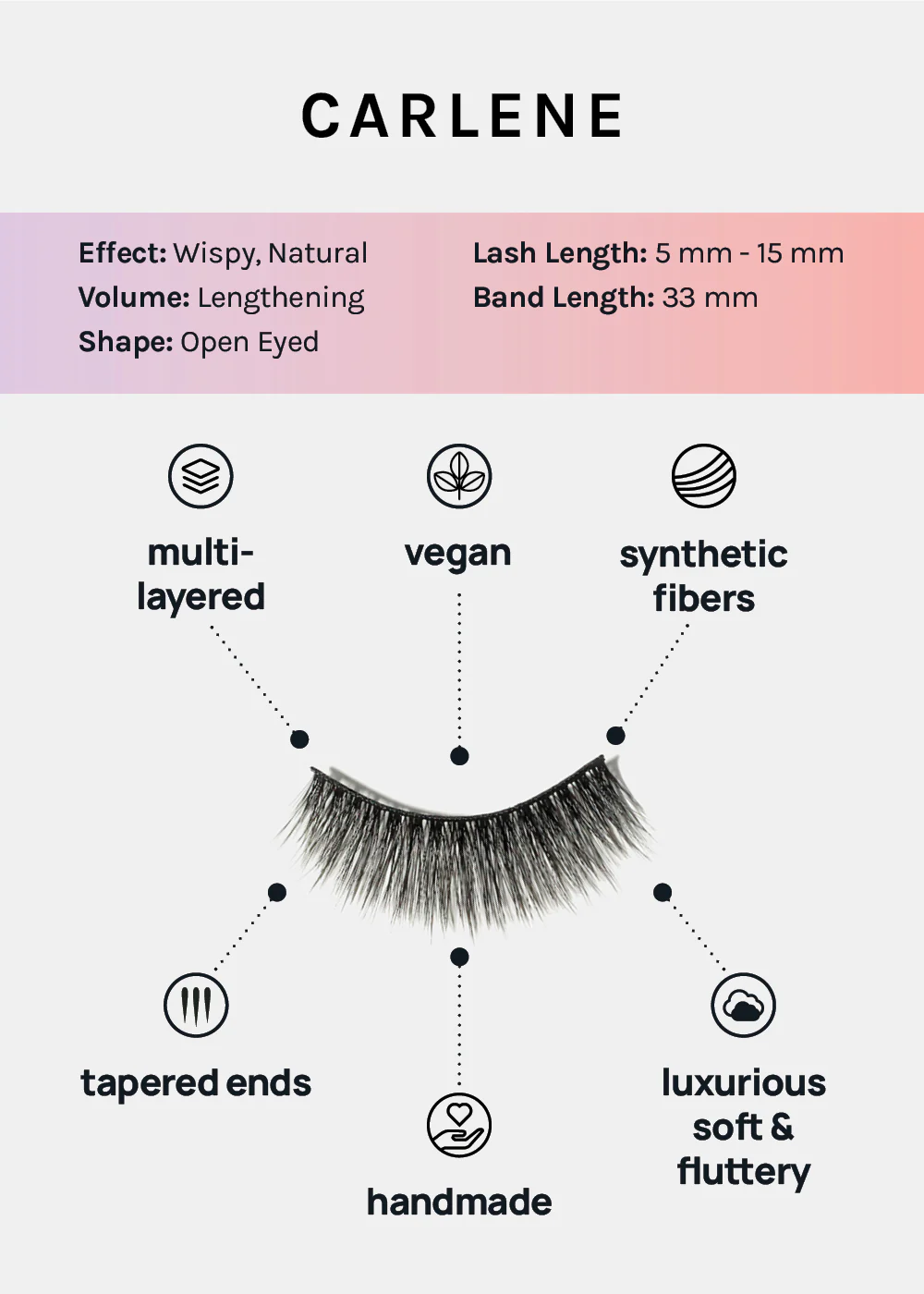 Paw Paw: 3D Faux Mink Lashes - Carlene - Image 4