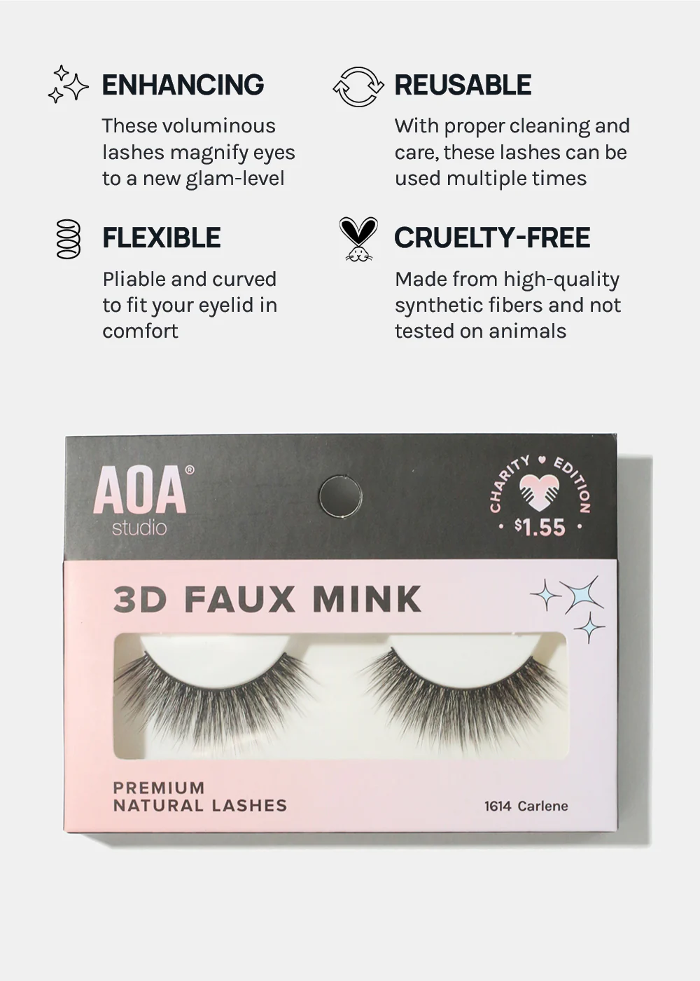 Paw Paw: 3D Faux Mink Lashes - Carlene - Image 5