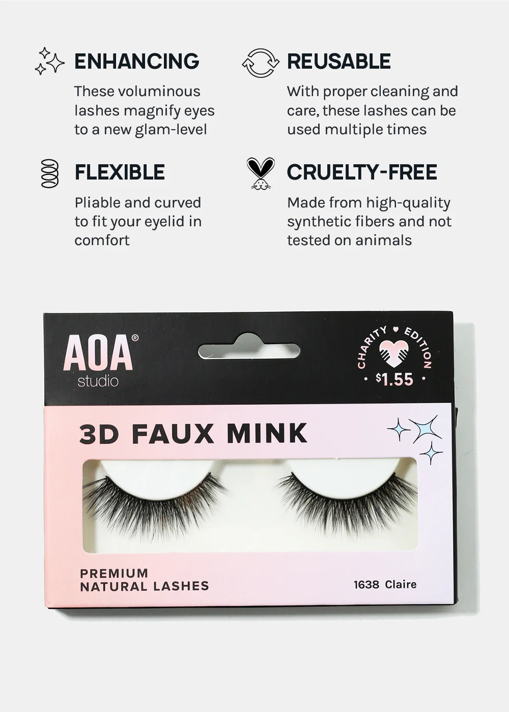 Paw Paw: 3D Faux Mink Lashes - Claire - Image 4