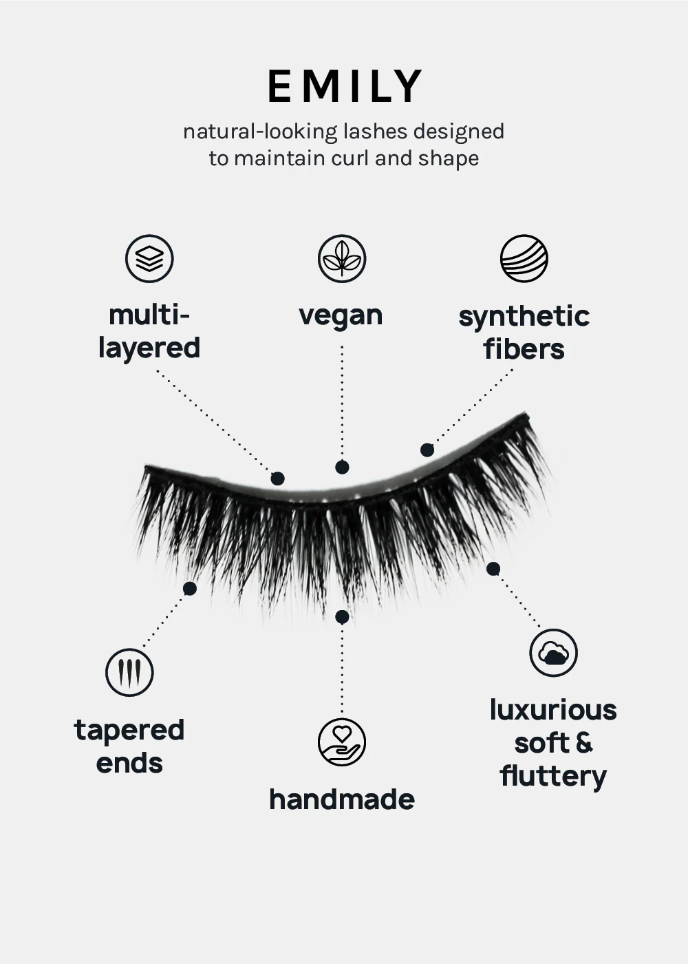Paw Paw: 3D Faux Mink Lashes - Emily - Image 3